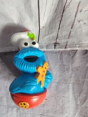 Cookie Monster Christmas Ornament Vintage Sesame Street Muppets Jim Henson 4in